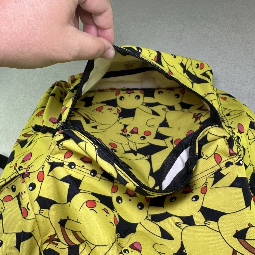 Pokémon‎ Pikachu Backpack Yellow Two Pocket 16'
